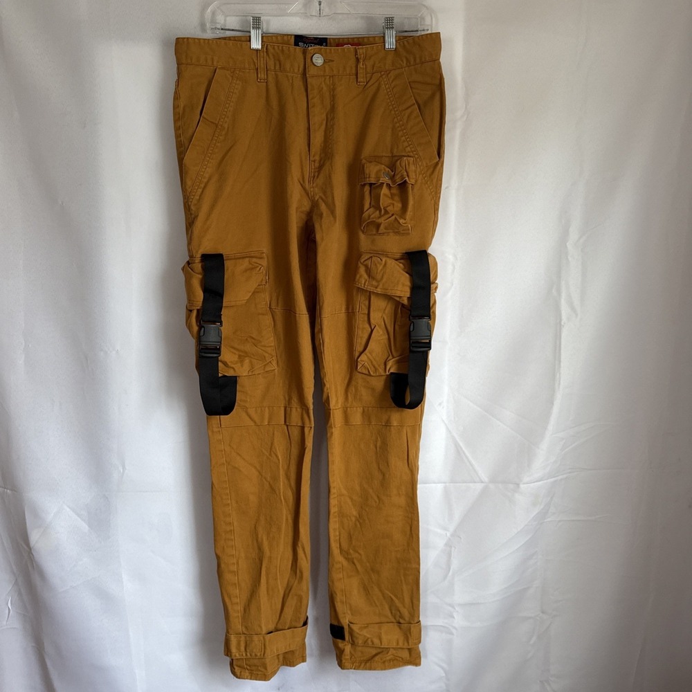 Switch Remarkable Premium Denim Mens FITS 36x34 Copper Cargo Pants Y2K